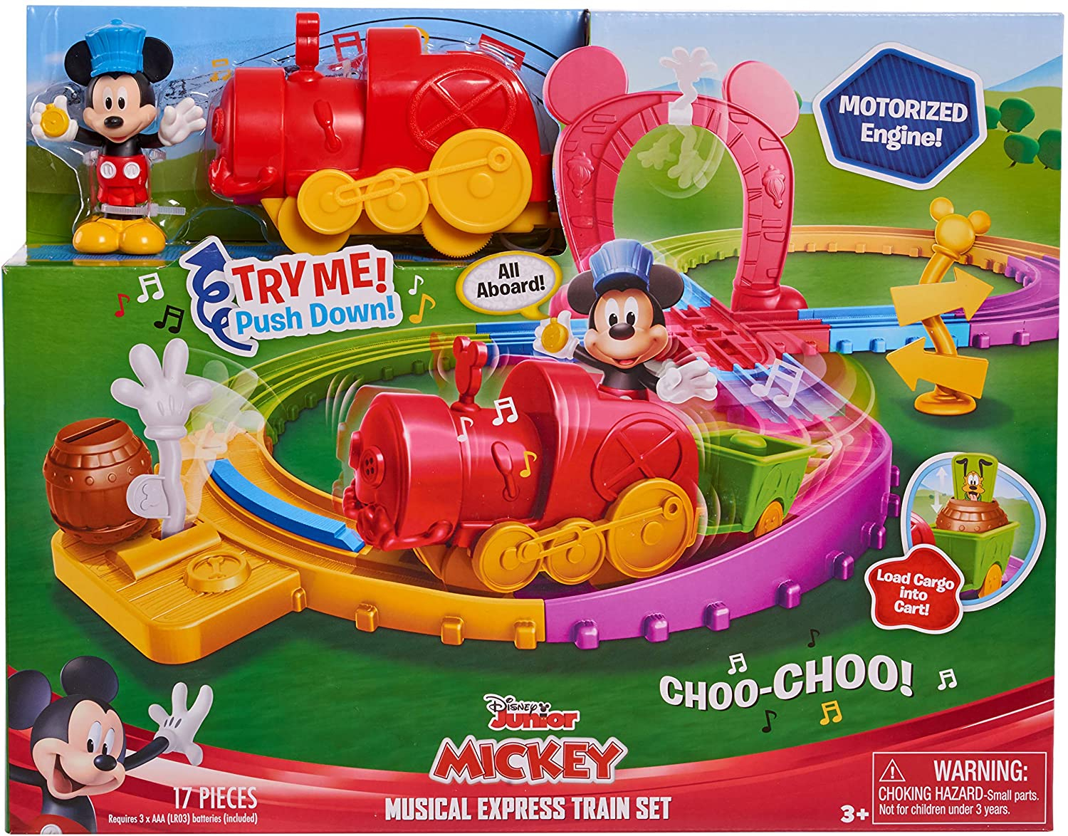 Foto 5 pulgar | Set de Tren Mickey's Musical Express de Mickey Mouse de Disney - Venta Internacional