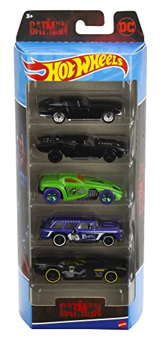 Foto 2 pulgar | Pack de 5 Hot Wheels Batman de Colección Escala 1:64 - Venta Internacional