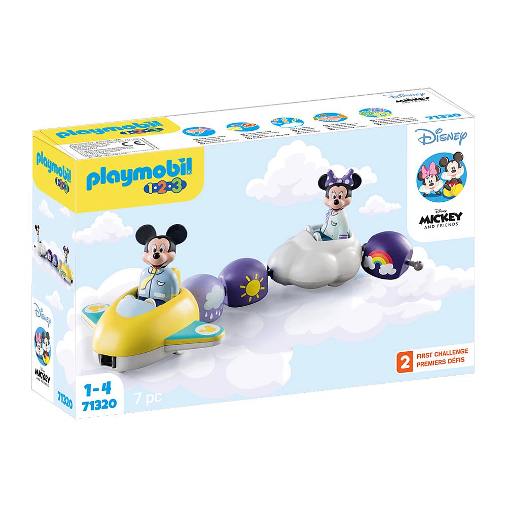 Foto 2 pulgar | Playmobil 1 2 3 Disney: Mickey y Minnie Tren Nube