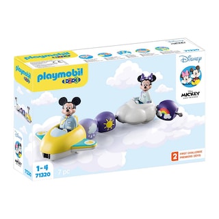 Foto 1 | Playmobil 1 2 3 Disney: Mickey y Minnie Tren Nube