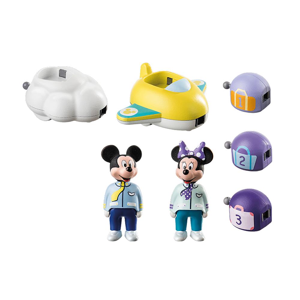 Foto 3 pulgar | Playmobil 1 2 3 Disney: Mickey y Minnie Tren Nube