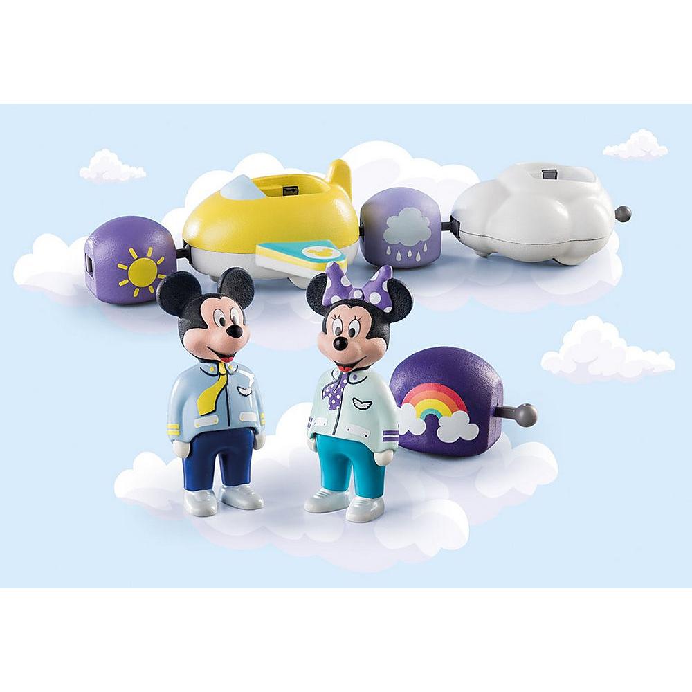 Foto 4 pulgar | Playmobil 1 2 3 Disney: Mickey y Minnie Tren Nube