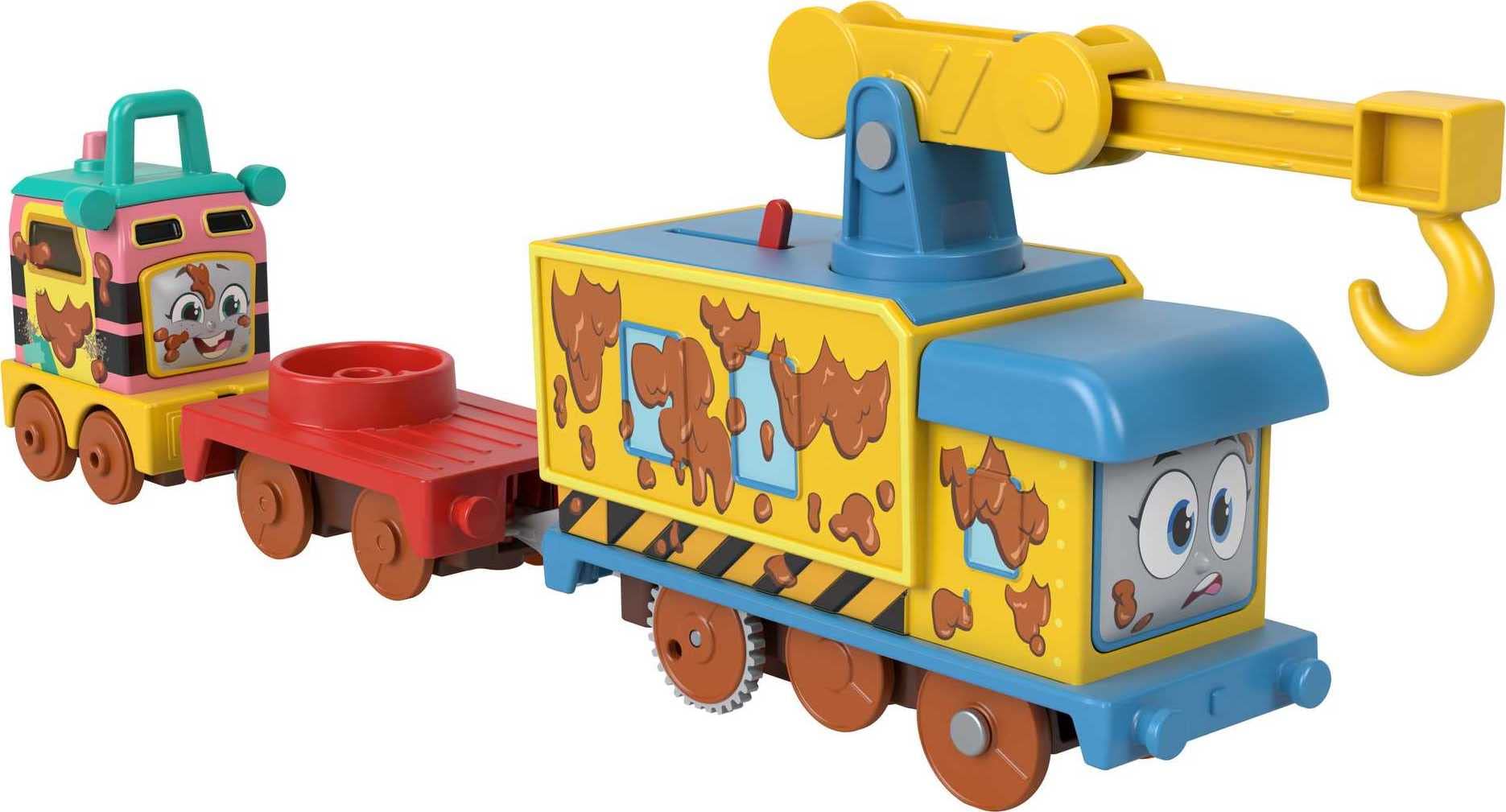 Foto 2 pulgar | Set De Juguetes Motorizados Thomas & Friends Carly Crane Sandy Rail - Venta Internacional.