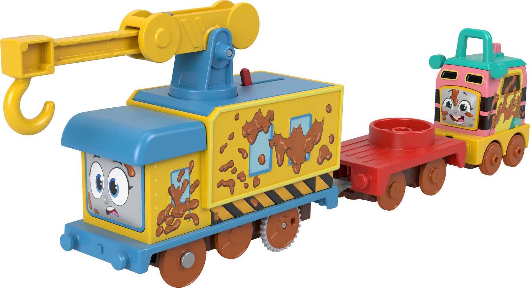 Foto 5 pulgar | Set De Juguetes Motorizados Thomas & Friends Carly Crane Sandy Rail - Venta Internacional.