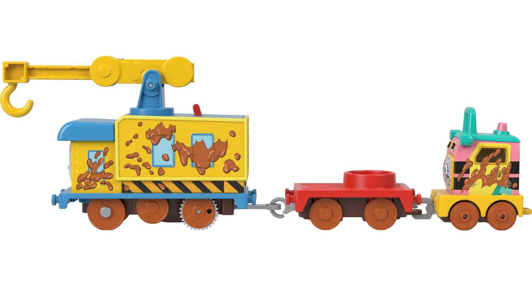 Foto 6 pulgar | Set De Juguetes Motorizados Thomas & Friends Carly Crane Sandy Rail - Venta Internacional.