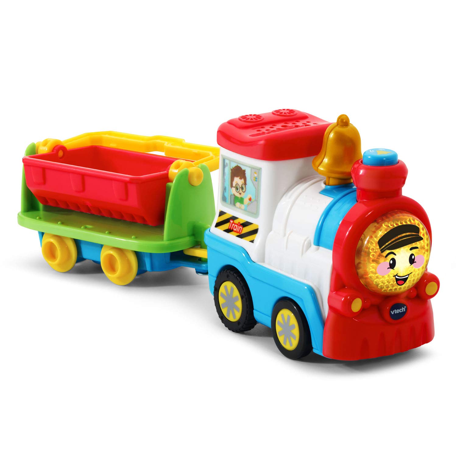 Foto 3 pulgar | Set De Tren Vtech Go! ¡vamos! Ruedas Inteligentes Roadmaster Multicolor - Venta Internacional.