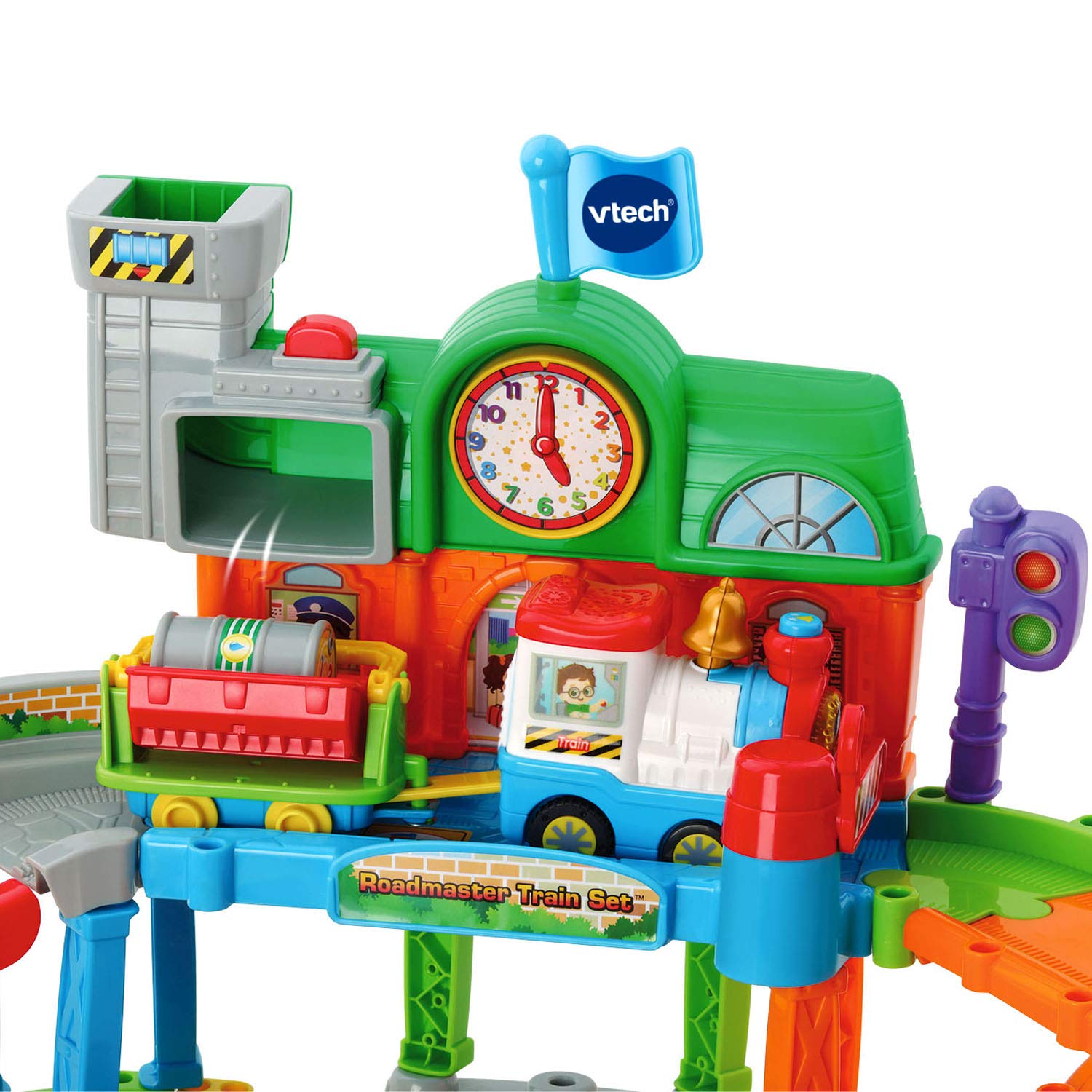 Foto 5 | Set De Tren Vtech Go! ¡vamos! Ruedas Inteligentes Roadmaster Multicolor - Venta Internacional.