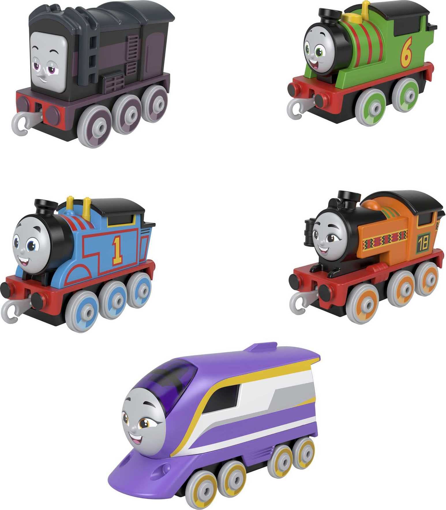 Set Toy Trains De Thomas & Friends Diecast Adventures Durante Más De 3 Años - Venta Internacional.