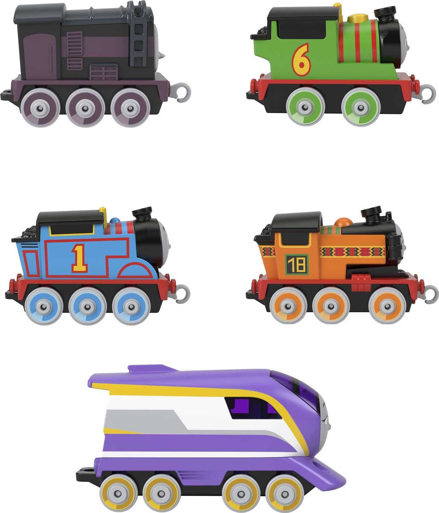 Foto 4 pulgar | Set Toy Trains De Thomas & Friends Diecast Adventures Durante Más De 3 Años - Venta Internacional.