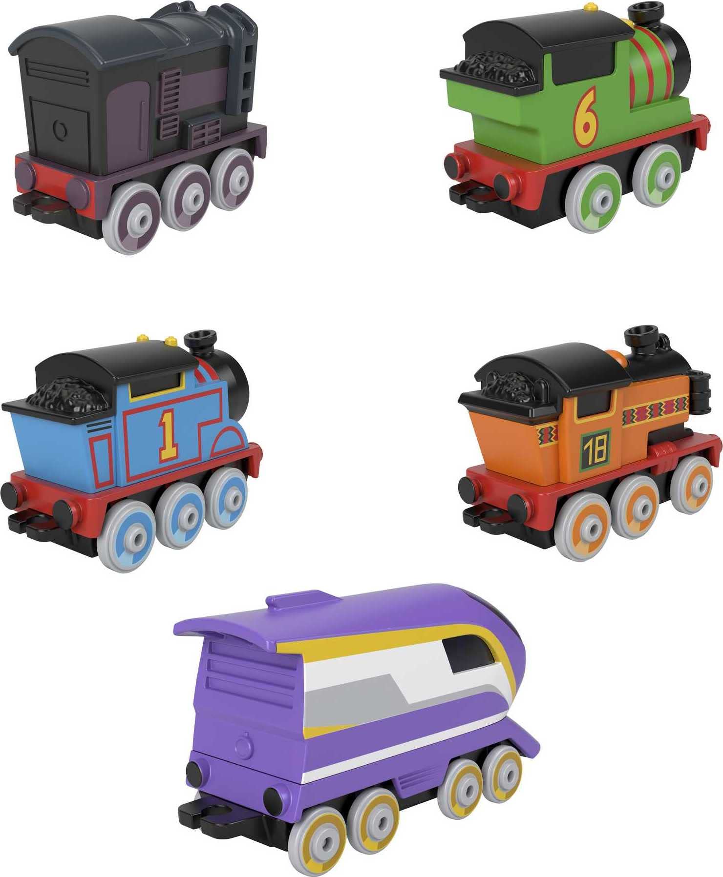 Foto 6 | Set Toy Trains De Thomas & Friends Diecast Adventures Durante Más De 3 Años - Venta Internacional.