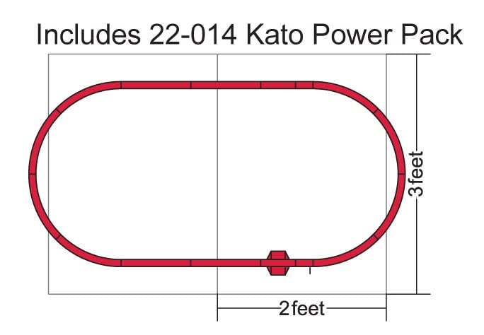 Foto 2 | Set De Tren Kato Usa Inc. N Alc-42 Charger Superliner Amtrak - Venta Internacional.