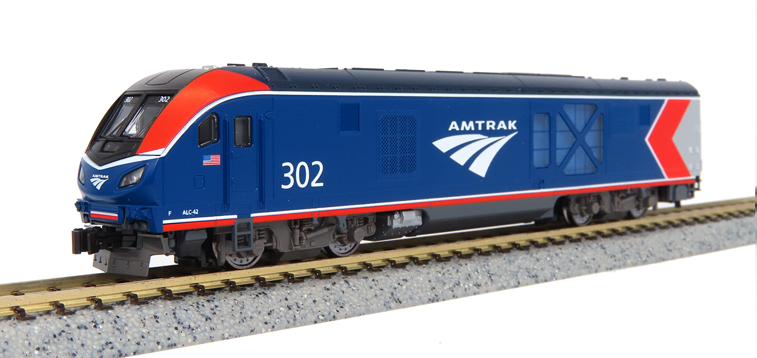 Foto 5 pulgar | Set De Tren Kato Usa Inc. N Alc-42 Charger Superliner Amtrak - Venta Internacional.