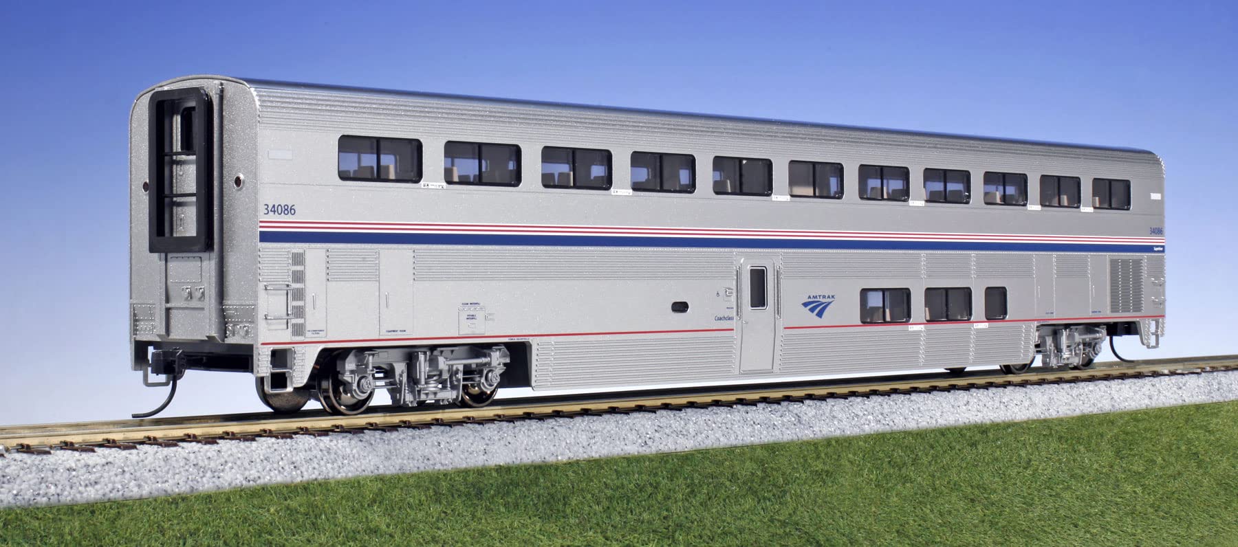 Foto 7 | Set De Tren Kato Usa Inc. N Alc-42 Charger Superliner Amtrak - Venta Internacional.