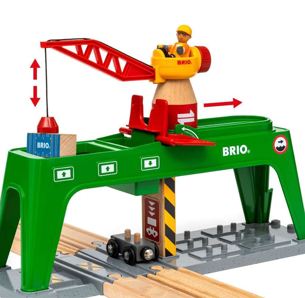 Foto 7 pulgar | Gancho Magnético Brio Brio Para Juguetes Container Crane Toy, Más De 3 Años - Venta Internacional.