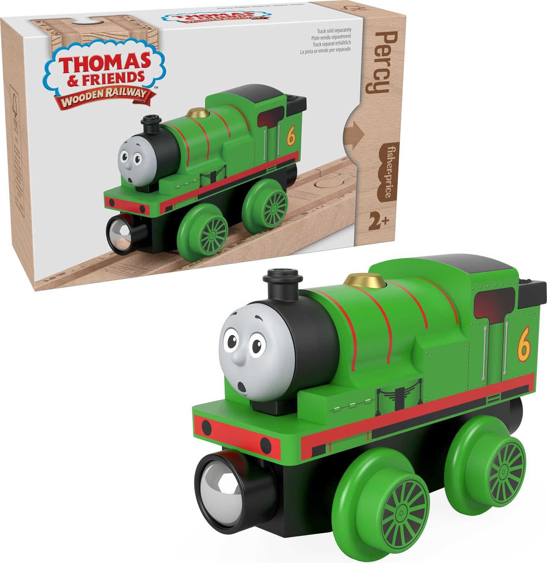 Foto 2 pulgar | Tren De Madera Toy Train Thomas & Friends, Percy, Más De 2 Años - Venta Internacional.