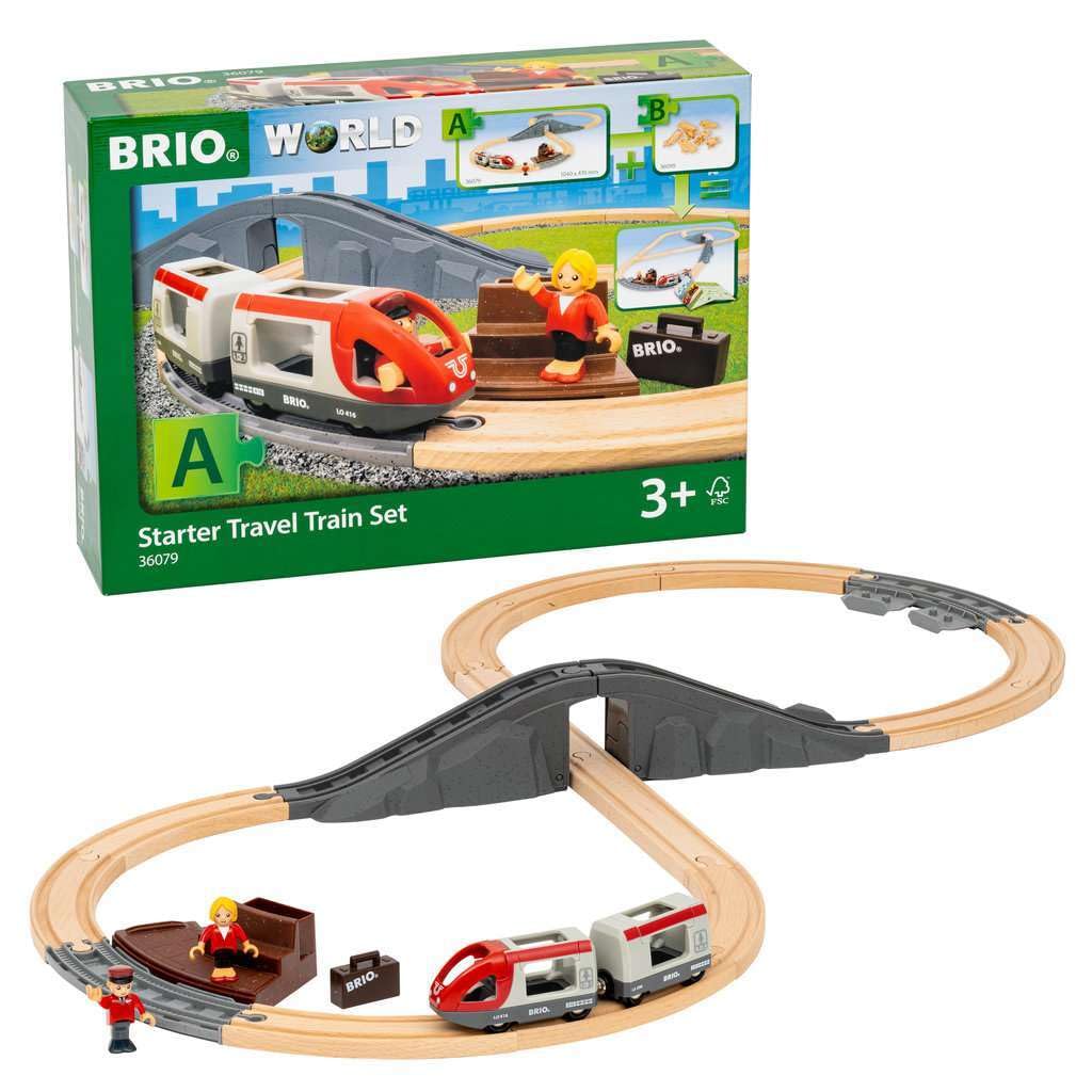 Foto 3 pulgar | Set De Tren De Juguete Brio World Starter Travel, 22 Piezas, Para Niños Mayores De 3 Años - Venta Internacional.