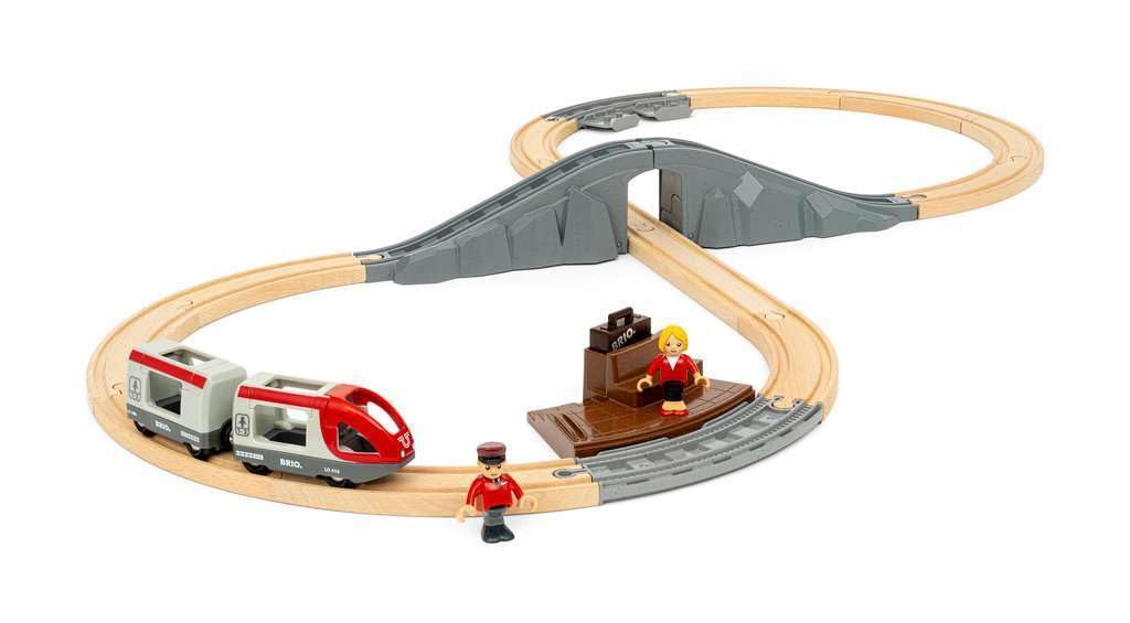 Foto 3 | Set De Tren De Juguete Brio World Starter Travel, 22 Piezas, Para Niños Mayores De 3 Años - Venta Internacional.