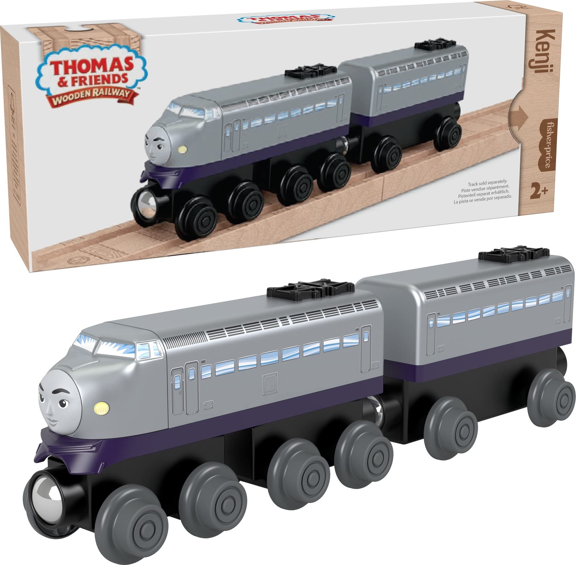 Tren De Madera Toy Train Thomas & Friends Kenji Durante Más De 2 Años - Venta Internacional.