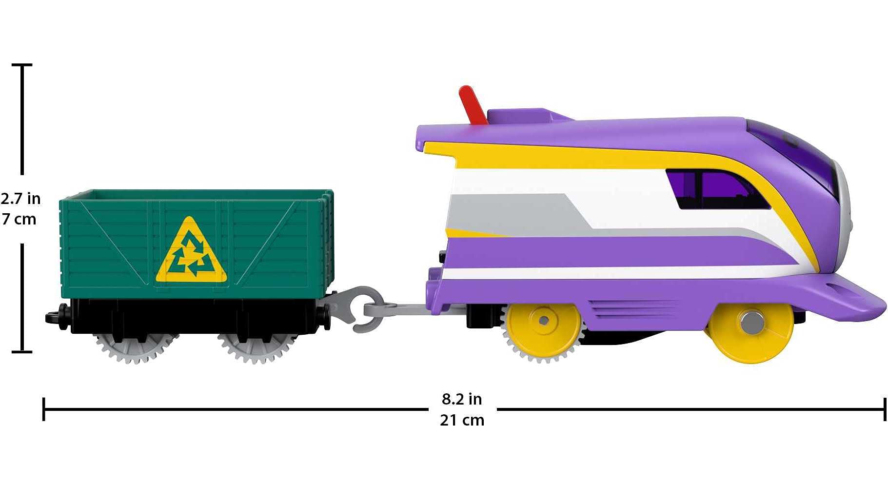 Foto 6 pulgar | Tren De Juguete Motorizado Thomas & Friends Kana Con Carga De Más De 3 Años - Venta Internacional.