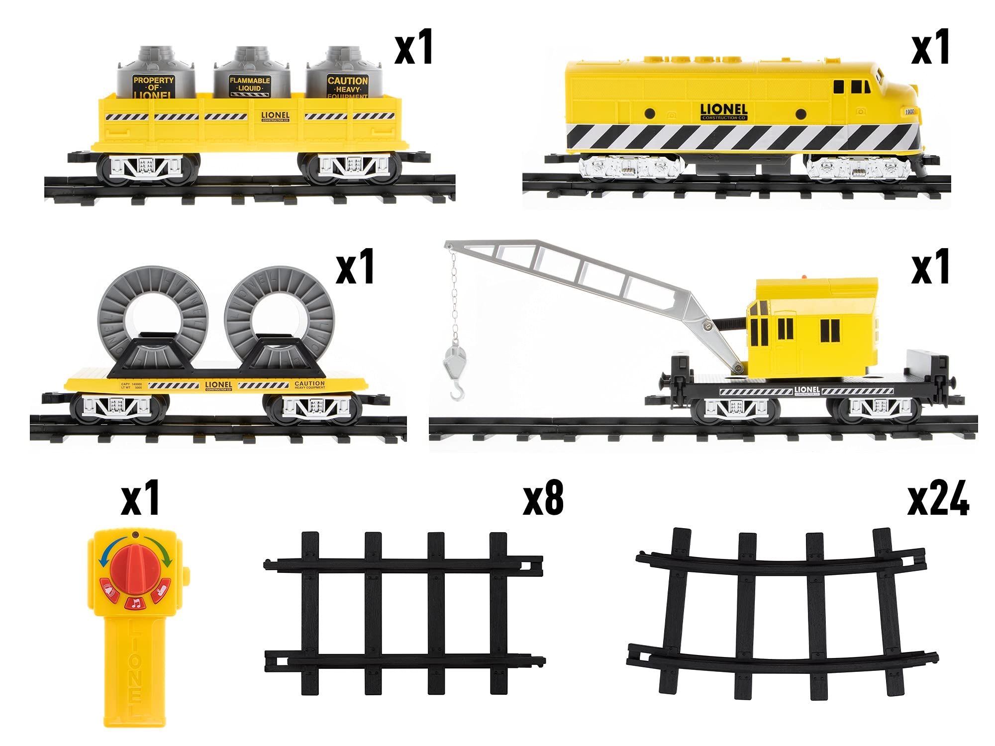 Foto 4 pulgar | Juego De Tren De Juguete De Construcción Lionel Que Funciona Con Pilas Y Rieles - Venta Internacional.