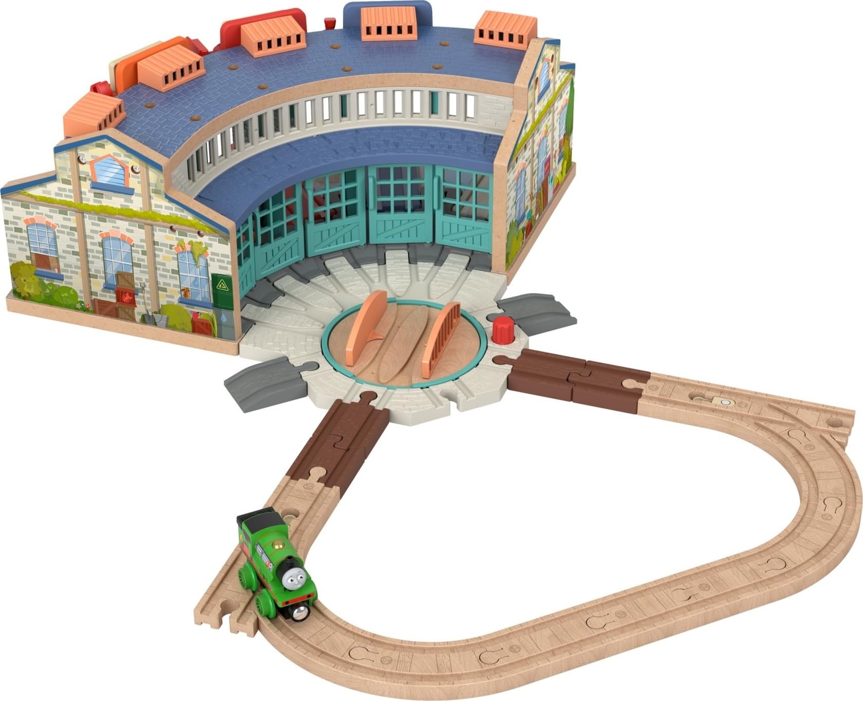 Set De Iniciación Toy Train Track Thomas & Friends Tidmouth Sheds - Venta Internacional.