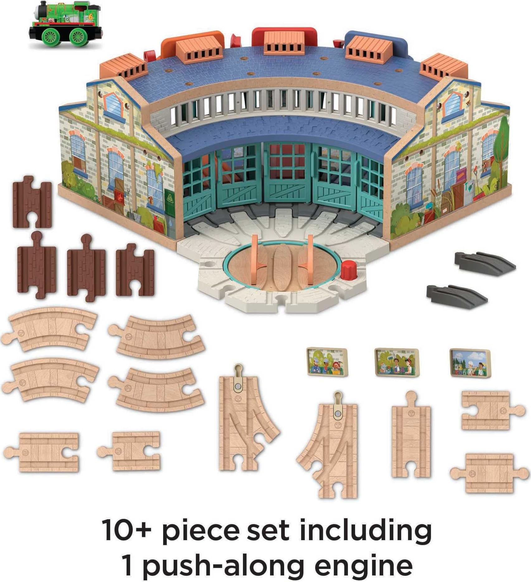 Foto 6 pulgar | Set De Iniciación Toy Train Track Thomas & Friends Tidmouth Sheds - Venta Internacional.