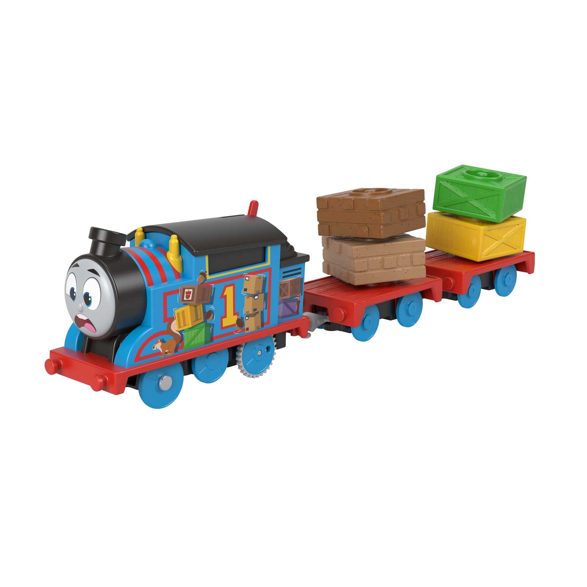 Toy Train Thomas & Friends Wobble Cargo Motorizado Durante Más De 3 Años - Venta Internacional.