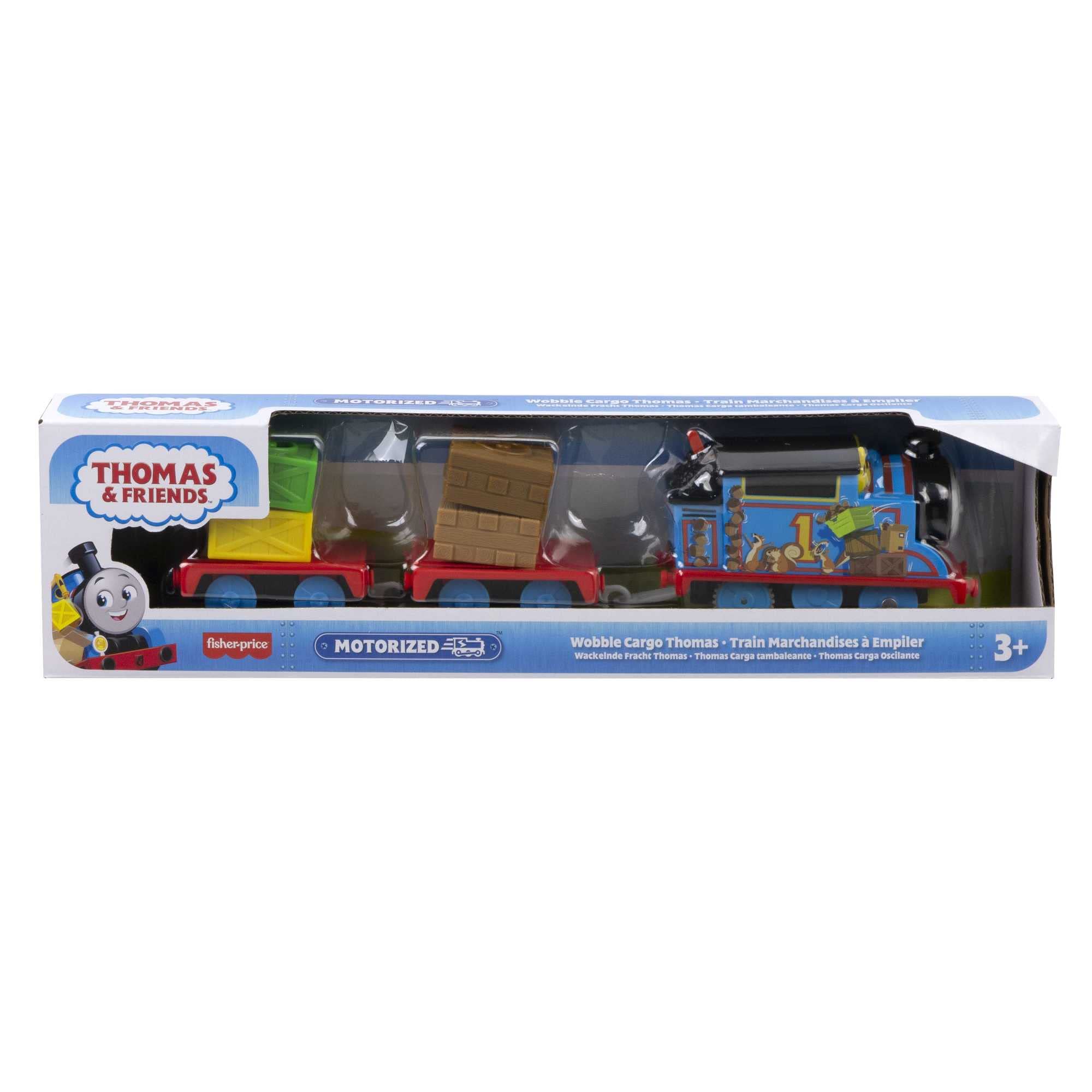 Foto 5 | Toy Train Thomas & Friends Wobble Cargo Motorizado Durante Más De 3 Años - Venta Internacional.