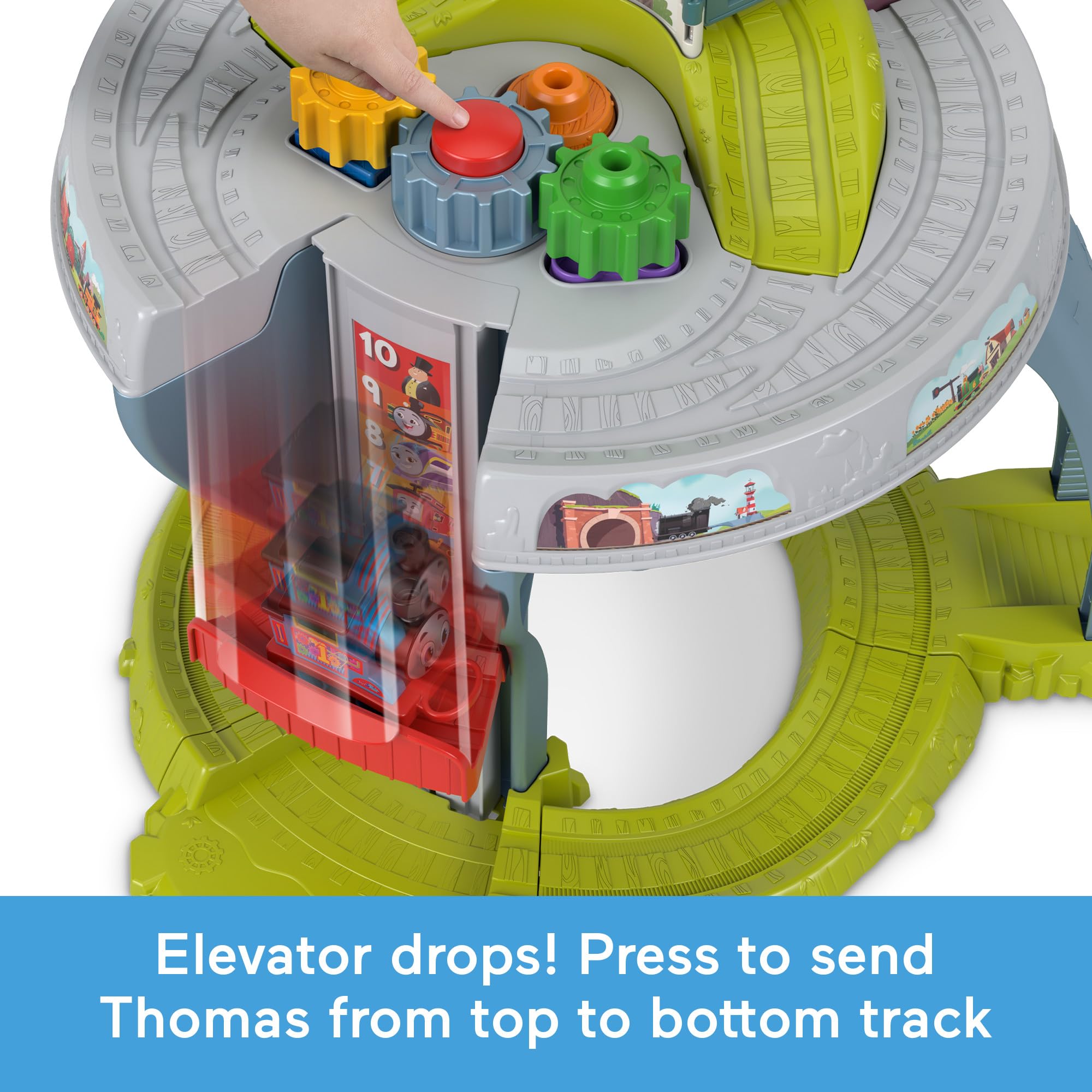 Foto 4 pulgar | Mesa De Tren De Juguete Thomas & Friends Para Niños Pequeños Con Rieles De Más De 18 Meses - Venta Internacional.