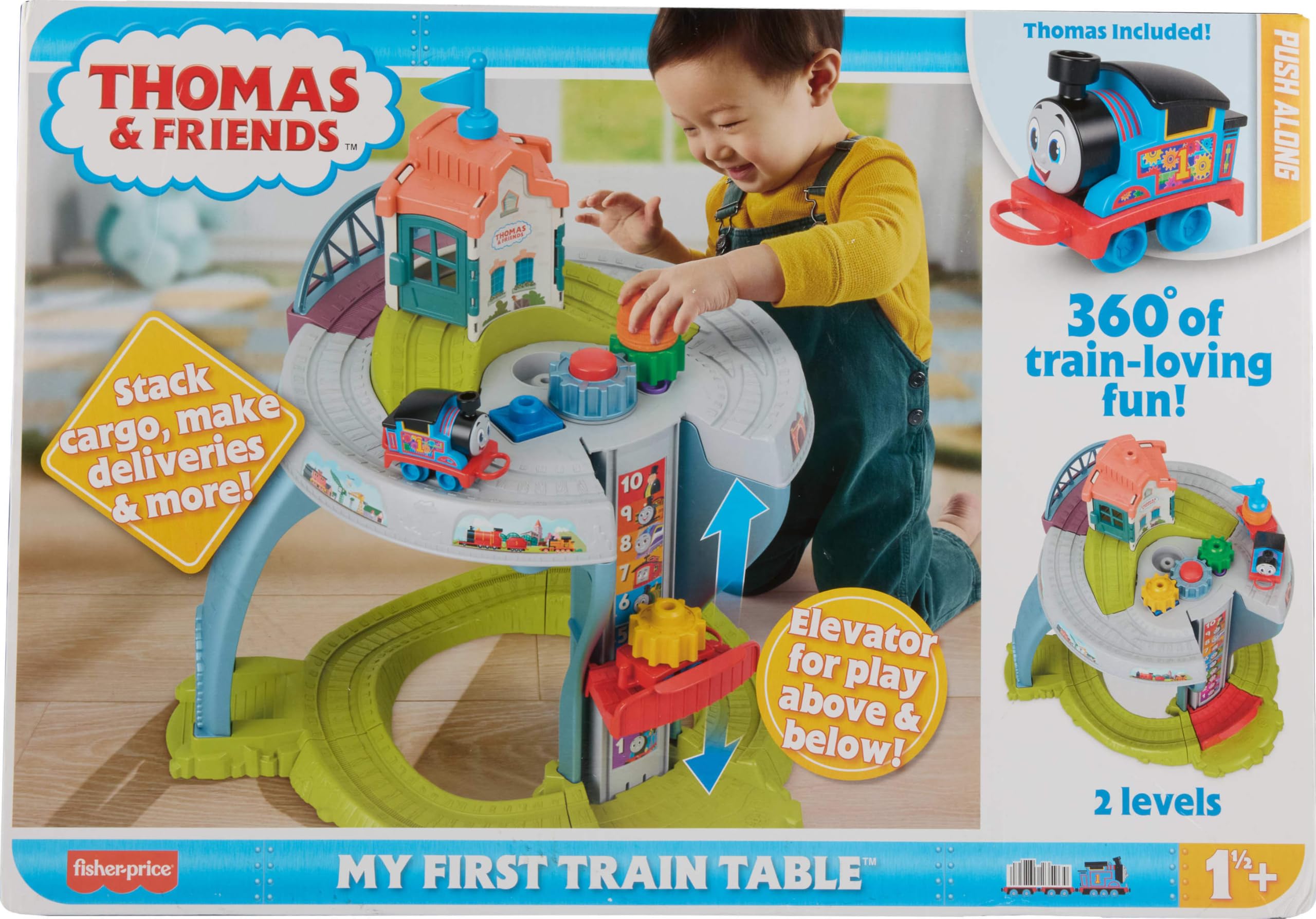 Foto 7 pulgar | Mesa De Tren De Juguete Thomas & Friends Para Niños Pequeños Con Rieles De Más De 18 Meses - Venta Internacional.