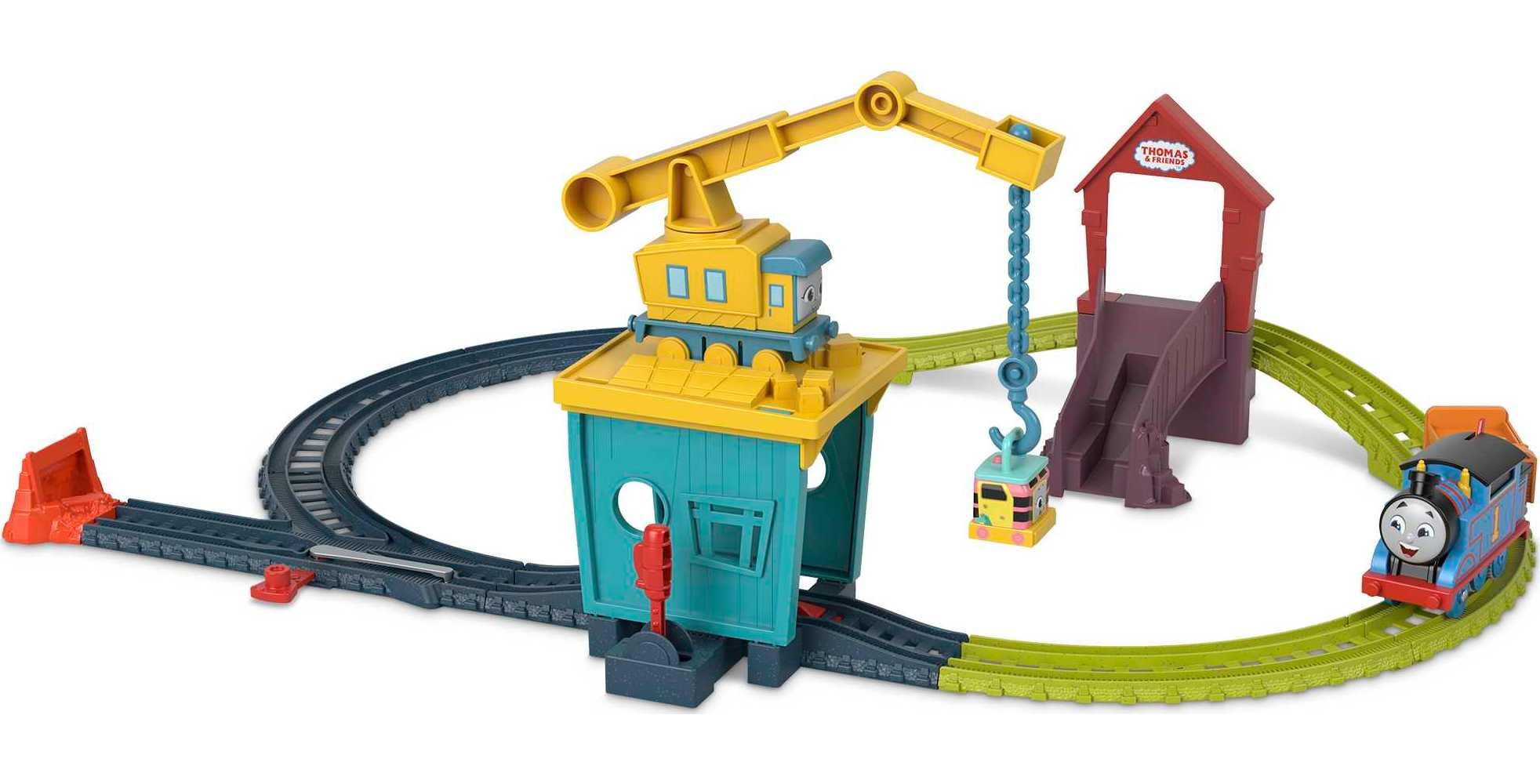 Set De Tren De Juguete Motorizado Thomas & Friends Fix 'em Up De Más De 3 Años - Venta Internacional.