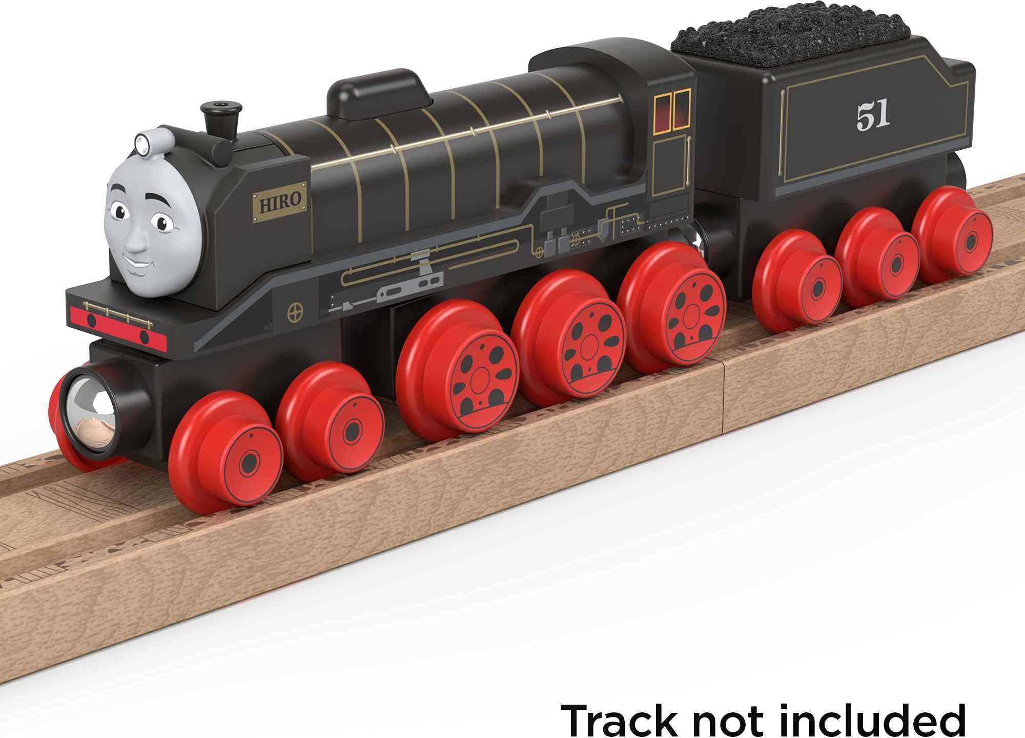 Foto 4 | Hiro De Madera Toy Train Thomas & Friends Con Vagón De Carbón - Venta Internacional.