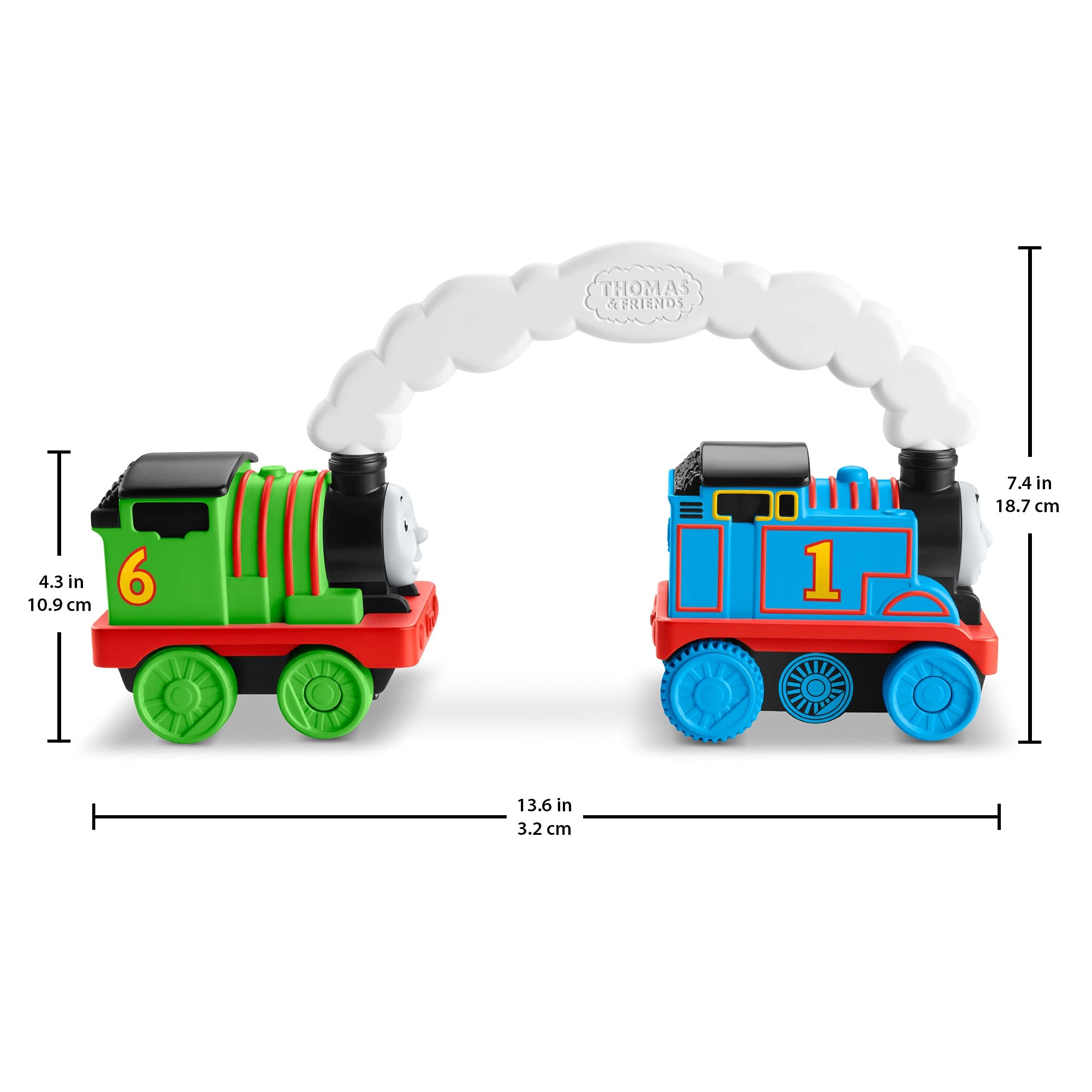 Foto 4 pulgar | Toy Trains Thomas & Friends Race & Chase Rc Para Niños De Más De 2 Años - Venta Internacional.