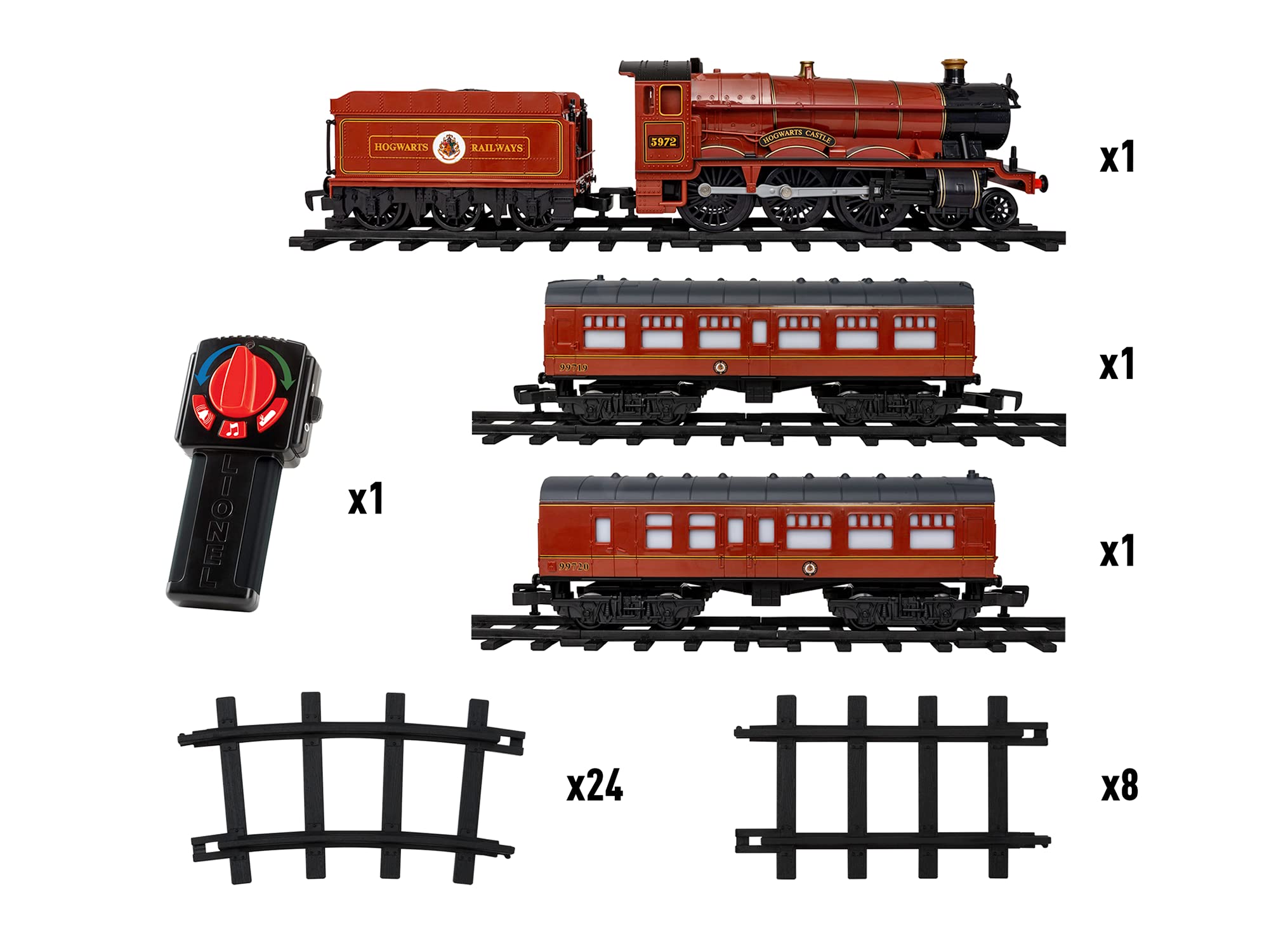 Foto 6 pulgar | Juego De Tren De Juguete Lionel Que Funciona Con Pilas Hogwarts Express Kids - Venta Internacional.