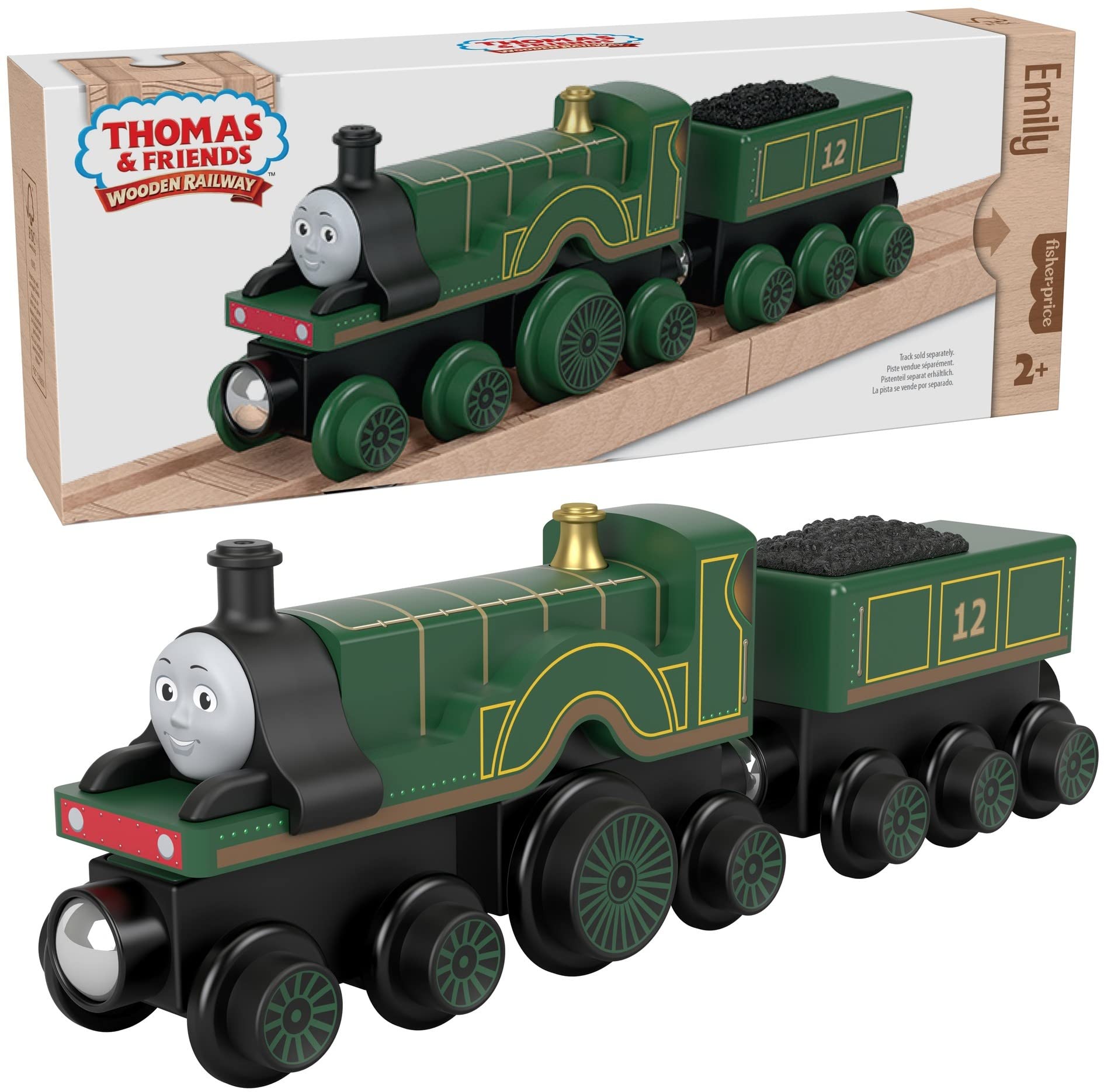 Toy Train Thomas & Friends Wooden Railway Emily Durante Más De 2 Años - Venta Internacional.