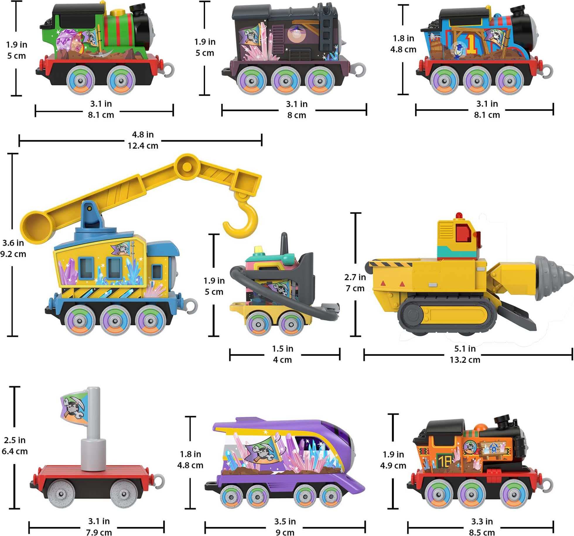 Foto 3 pulgar | Set De Tren De Juguete Thomas & Friends Mystery Of Lookout Mountain - Venta Internacional.