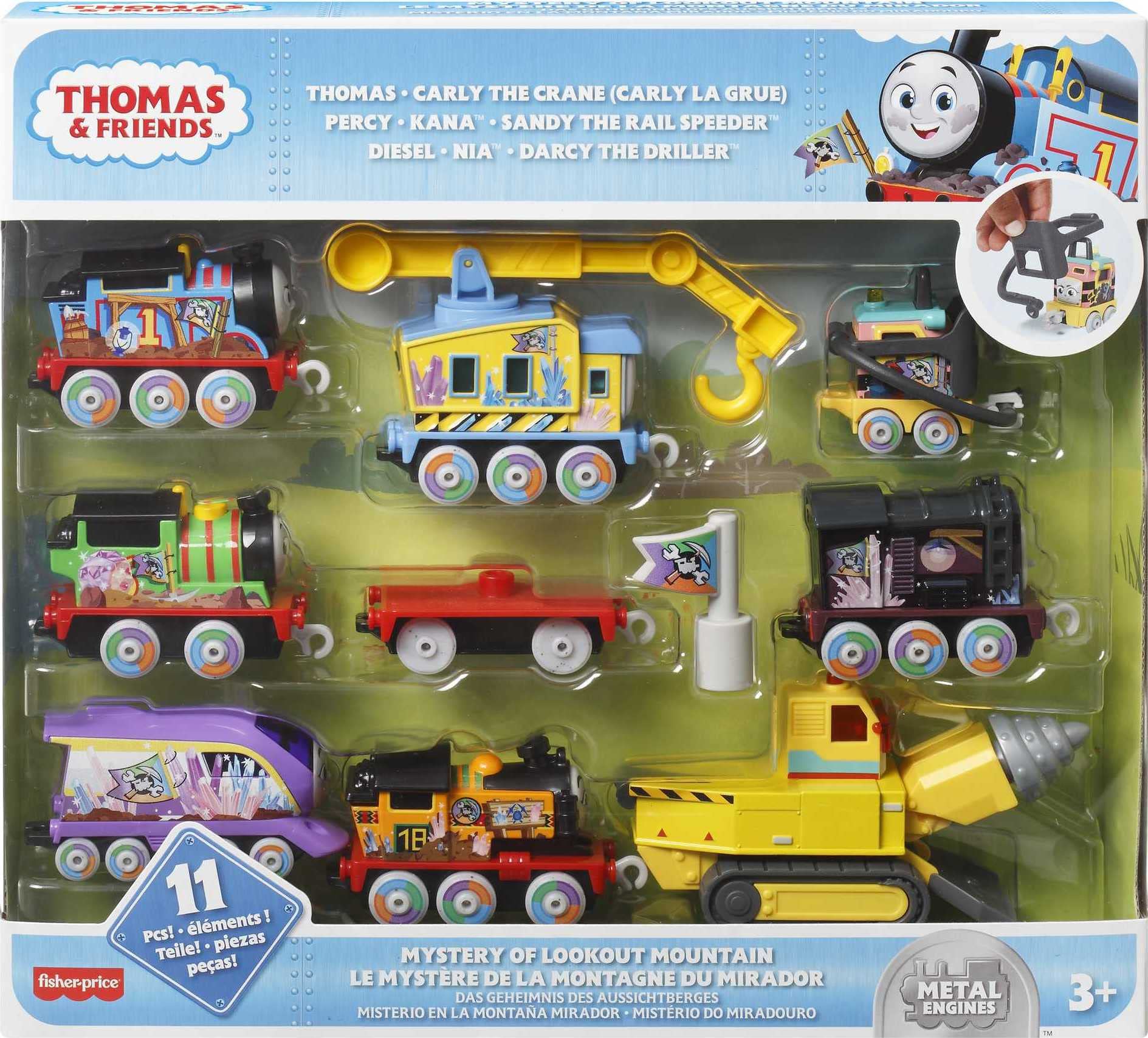 Foto 7 pulgar | Set De Tren De Juguete Thomas & Friends Mystery Of Lookout Mountain - Venta Internacional.