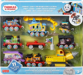 Foto 6 | Set De Tren De Juguete Thomas & Friends Mystery Of Lookout Mountain - Venta Internacional.