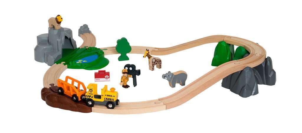 Foto 3 pulgar | Set De Tren De Juguete Brio World Safari Adventure 26 Piezas Para Niños A Partir De 3 Años - Venta Internacional.