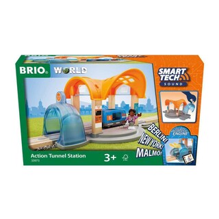 Foto 1 | Set De Tren De Juguete De Madera Brio Smart Tech Sound Action Tunnel - Venta Internacional.