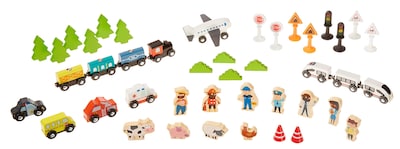 Foto 6 | Juego De Tren Y Mesa Para Niños Amazon Basics, 120 Piezas, 3 Años O Más - Venta Internacional.