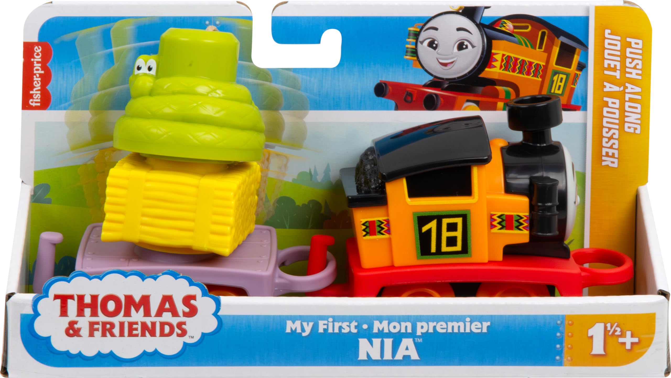 Foto 7 pulgar | Toy Thomas & Friends My First Nia Push-along Train Para Niños Pequeños - Venta Internacional.