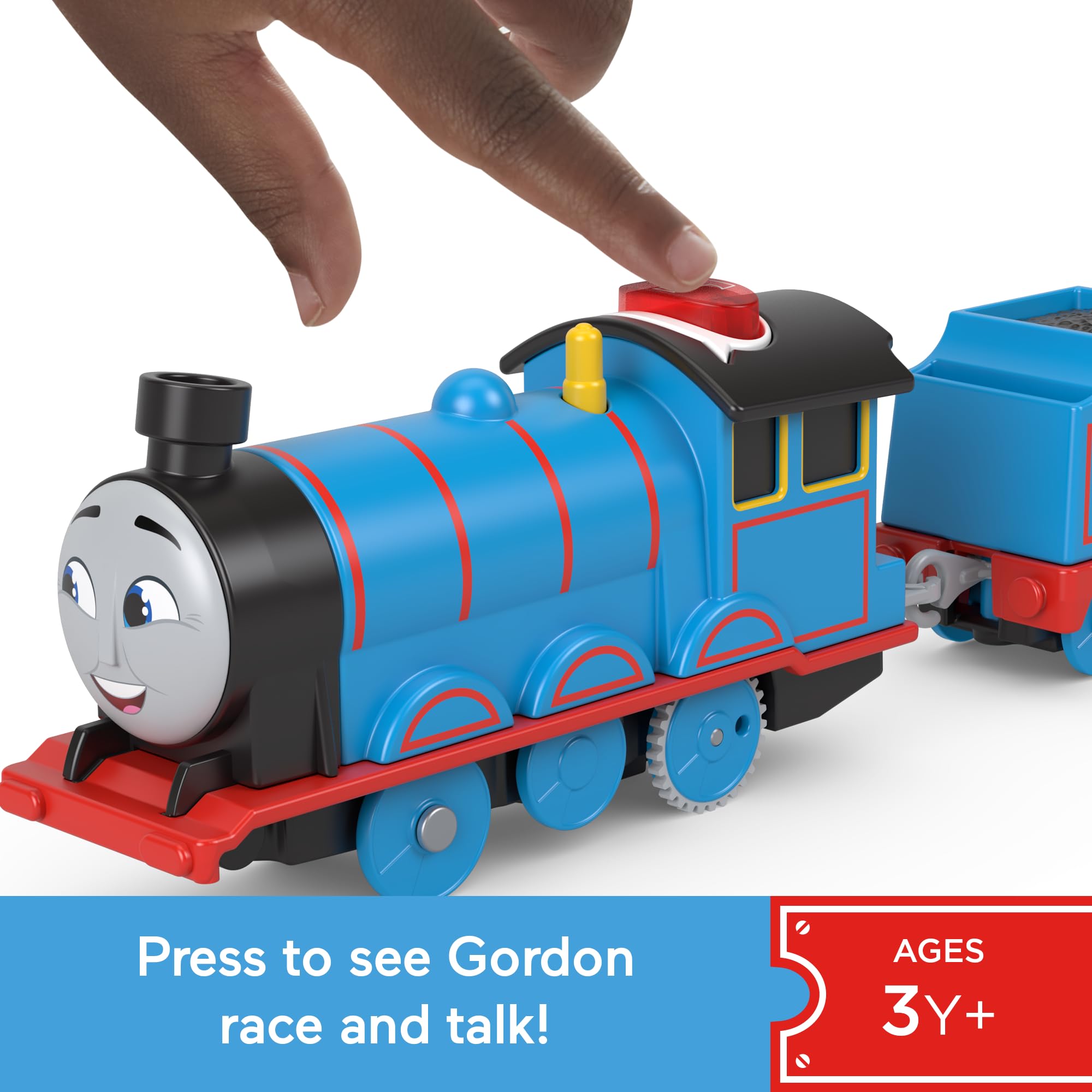 Foto 3 pulgar | Tren De Juguete Motorizado Thomas & Friends Talking Gordon Durante Más De 3 Años - Venta Internacional.