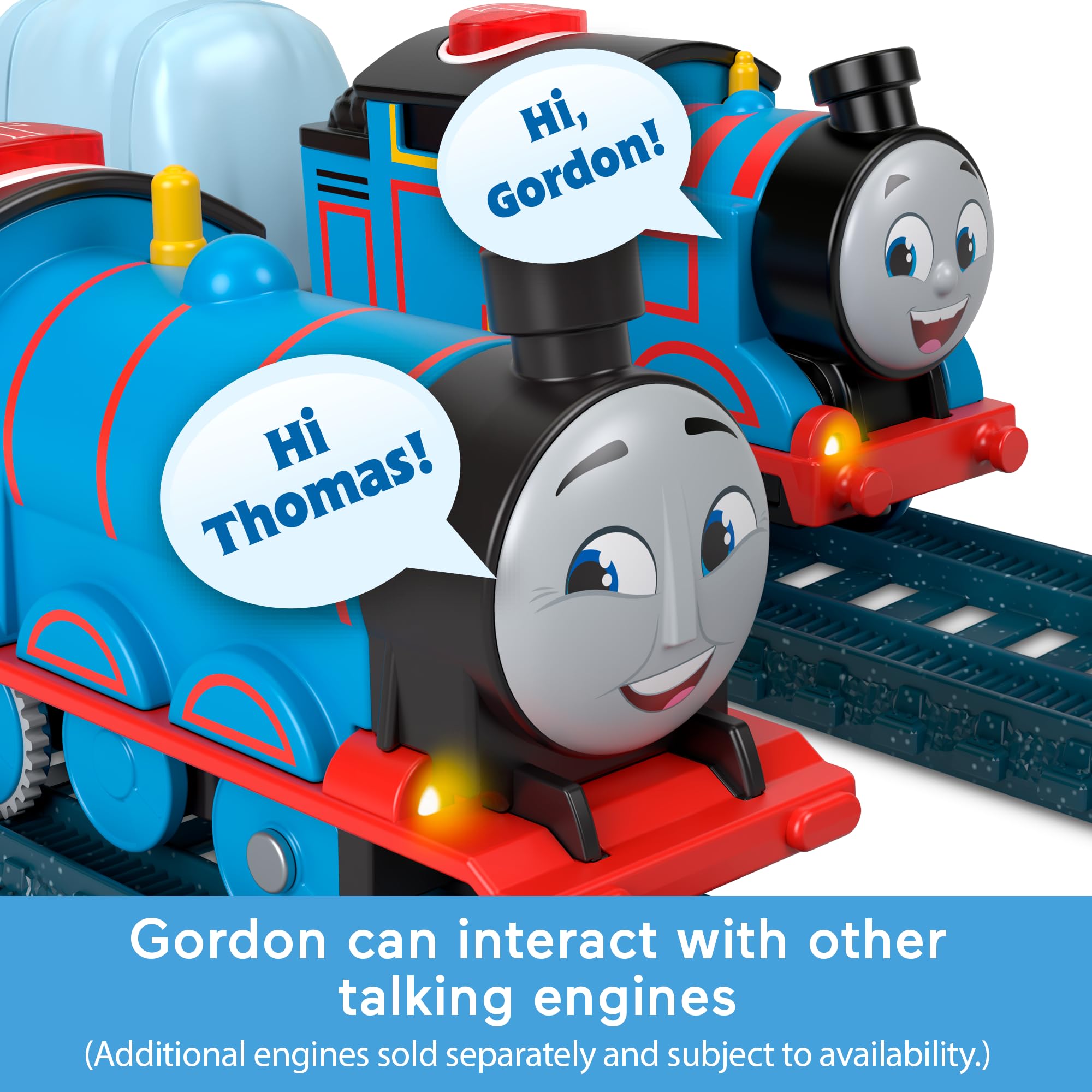 Foto 4 pulgar | Tren De Juguete Motorizado Thomas & Friends Talking Gordon Durante Más De 3 Años - Venta Internacional.