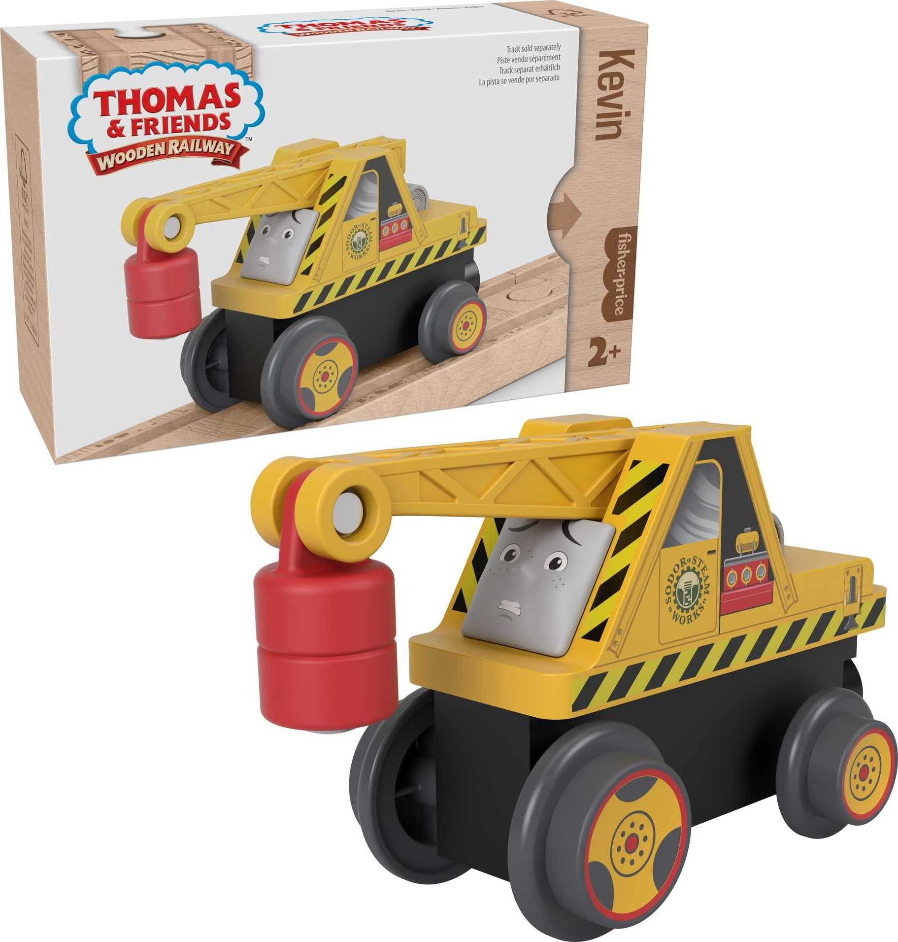 Vehículo De Juguete Thomas & Friends Wooden Railway Kevin The Crane - Venta Internacional.