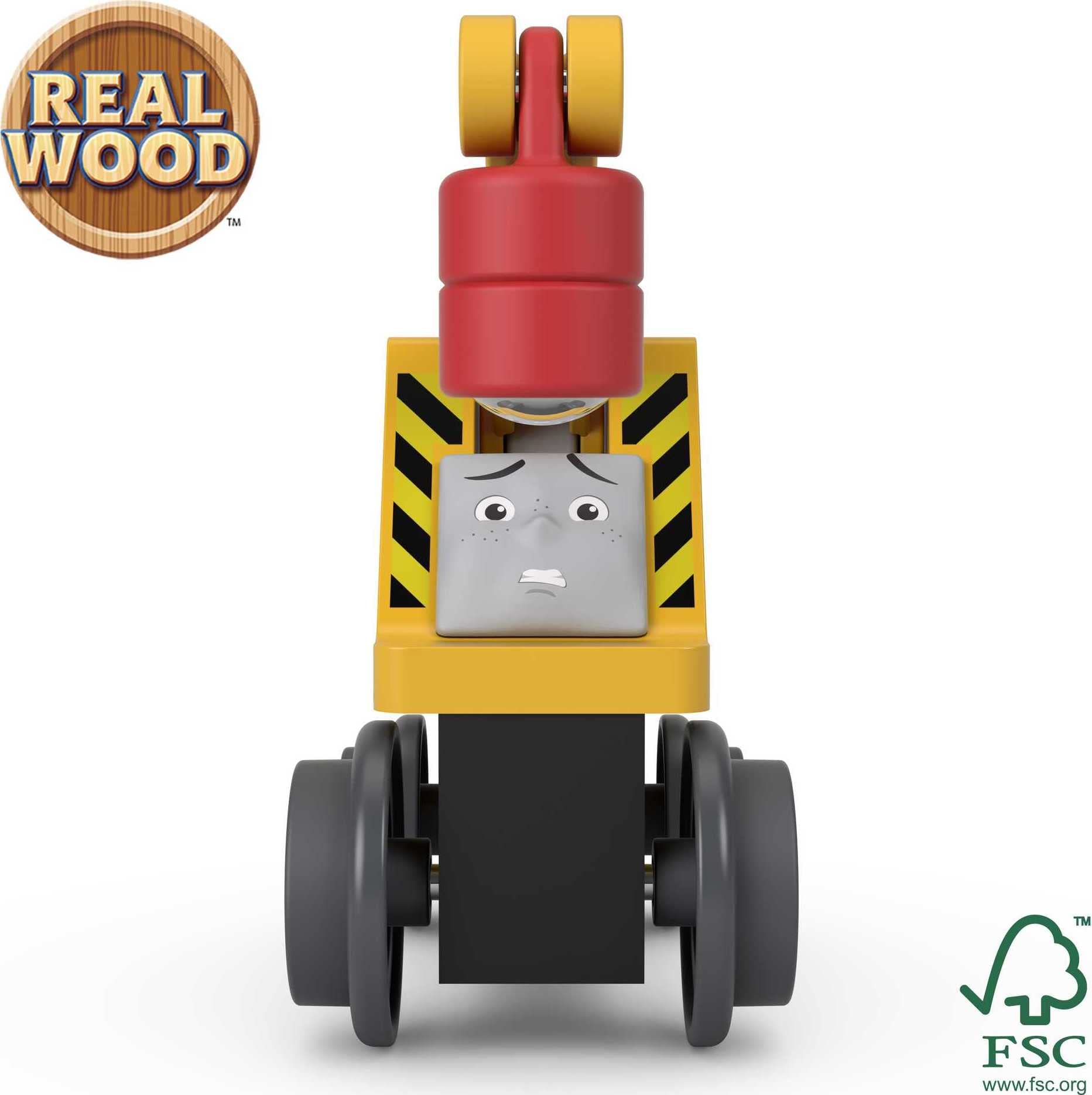 Foto 4 pulgar | Vehículo De Juguete Thomas & Friends Wooden Railway Kevin The Crane - Venta Internacional.