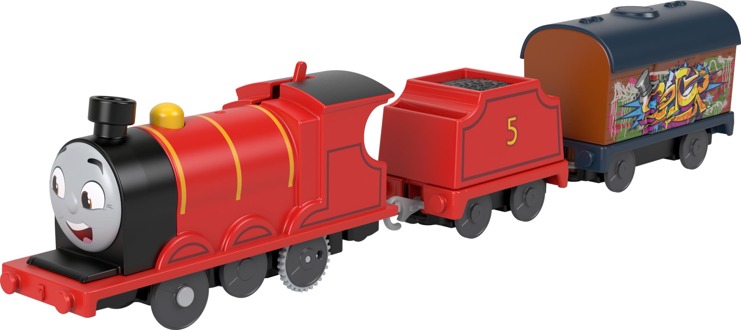 Tren de Juguete Motorizado Thomas & Friends Graffiti James - Venta Internacional