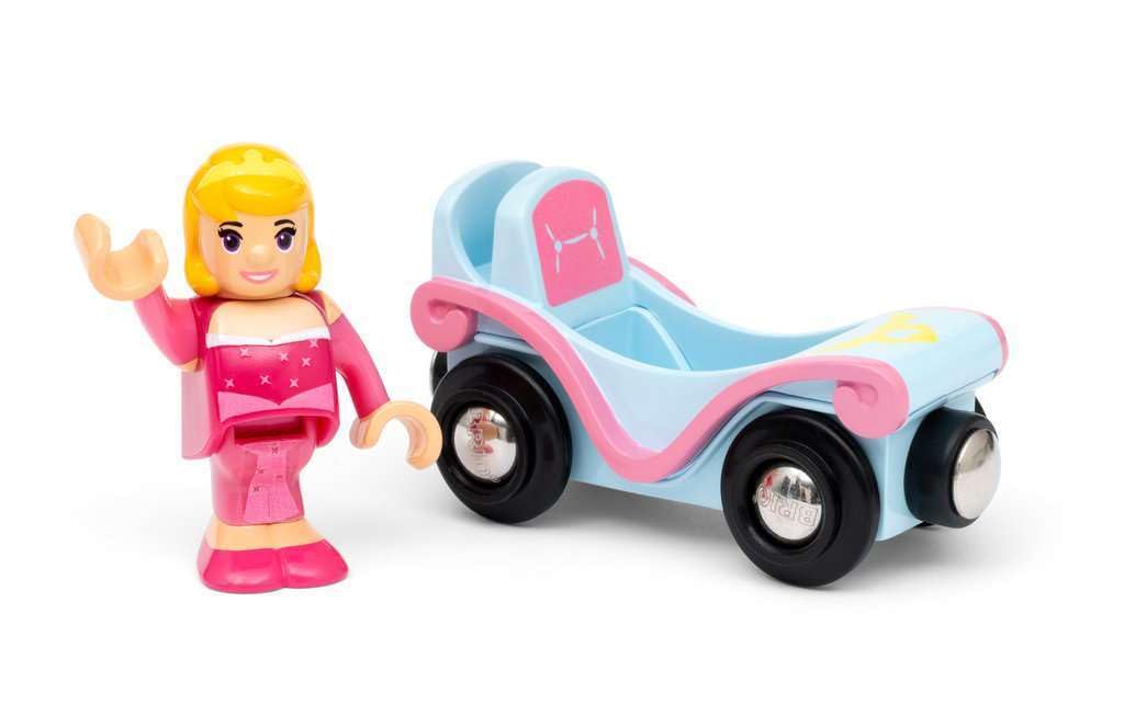 Foto 4 pulgar | Toy Train Brio Princess Disney Princess Sleeping Beauty Con Vagón - Venta Internacional.