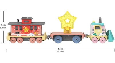 Foto 2 | Set De Entrega Diecast Toy Train Thomas & Friends Shivery - Venta Internacional.