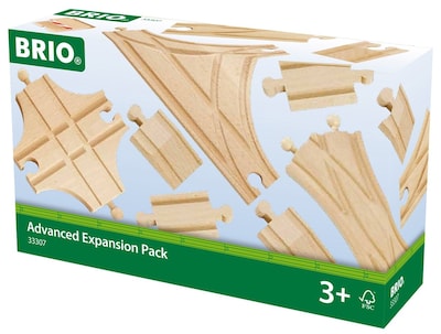 Foto 4 | Vías De Tren De Madera Brio World 33307 Advanced, Juego De 11 Piezas - Venta Internacional.